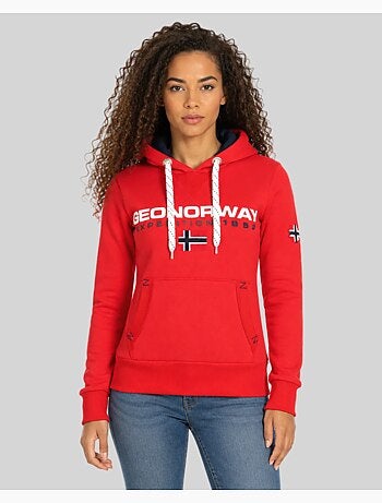 Sweatshirt com capuz goliver – geographical norway