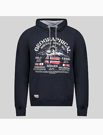Sweatshirt com capuz gommy – geographical norway