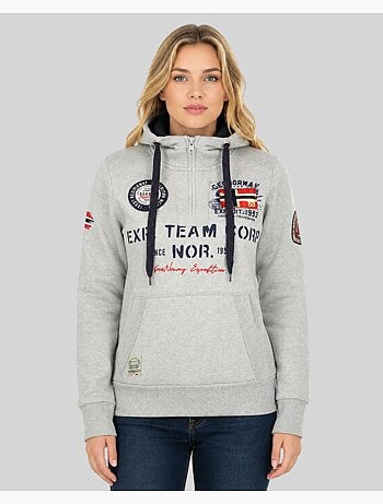 Sweatshirt com capuz goptaine – geographical norway