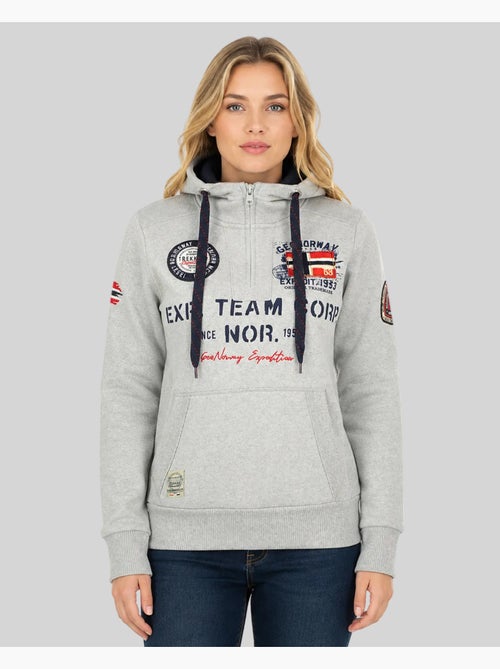 Sweatshirt com capuz goptaine – geographical norway - Kiabi Sweatshirt com capuz goptaine – geographical norway - Kiabi