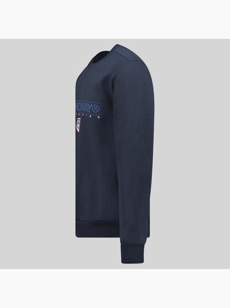 Sweatshirt com capuz gotrun – geographical norway Azul-marinho - Kiabi