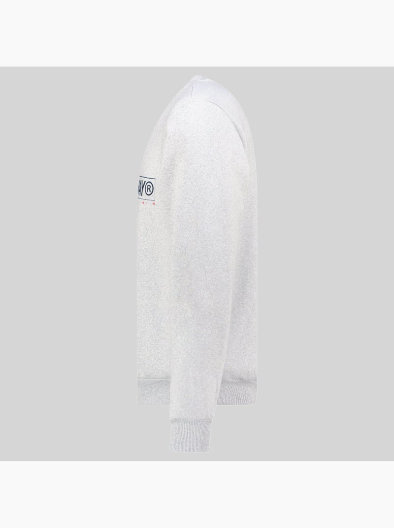Sweatshirt com capuz gotrun – geographical norway Cinza claro - Kiabi