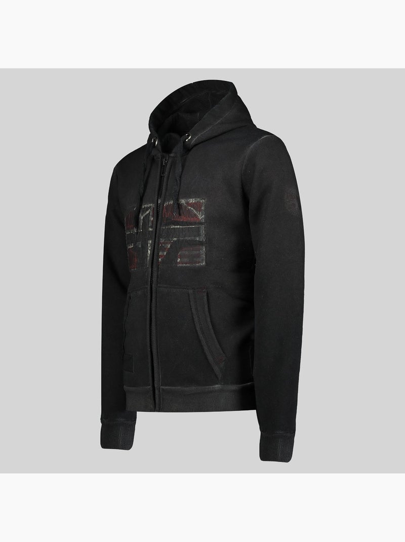 Sweatshirt com capuz gotz – geographical norway Preto - Kiabi