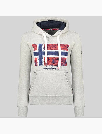Sweatshirt com capuz gpalm – geographical norway