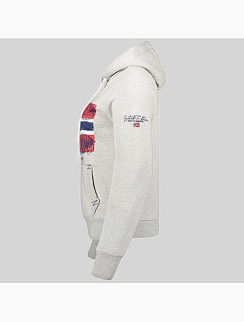 Sweatshirt com capuz gpalm – geographical norway