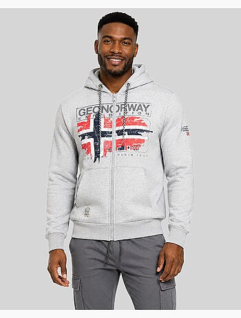 Sweatshirt com capuz grusty – geographical norway