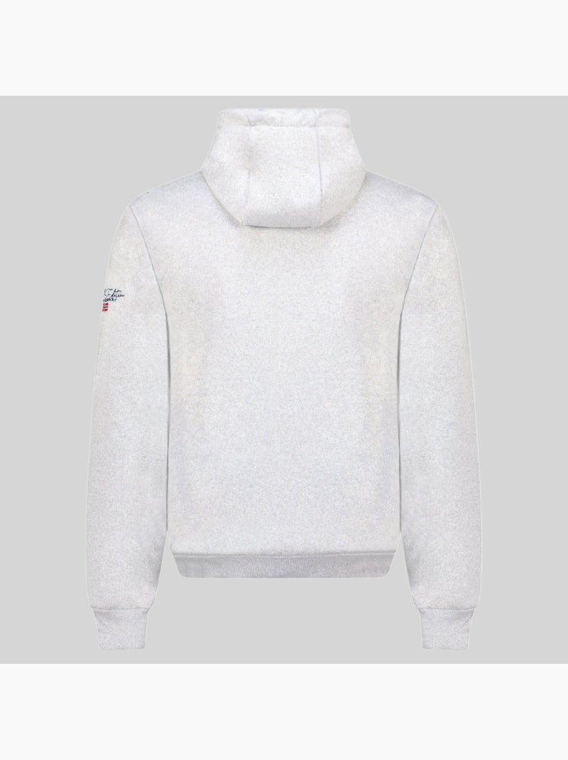Sweatshirt com capuz grusty – geographical norway Cinza claro - Kiabi