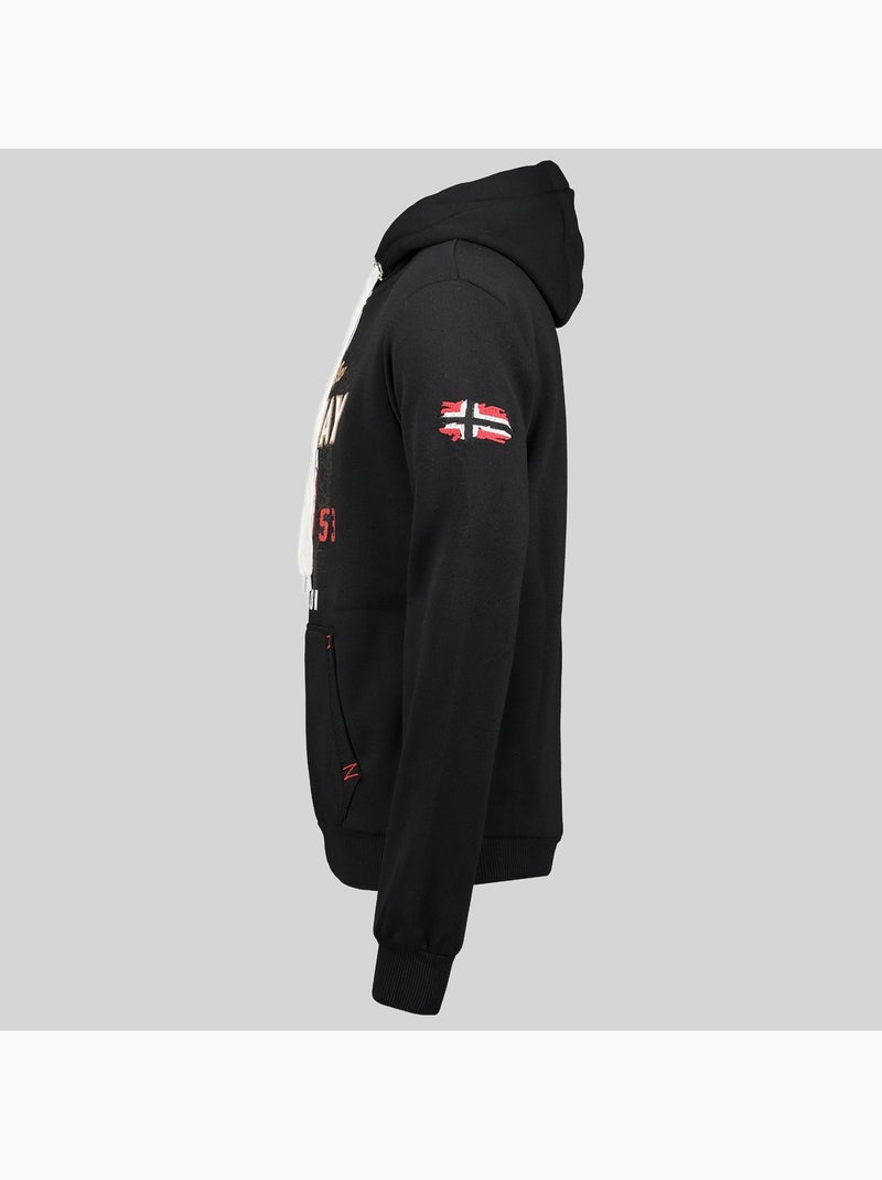 Sweatshirt com capuz guitre – geographical norway Azul-marinho - Kiabi