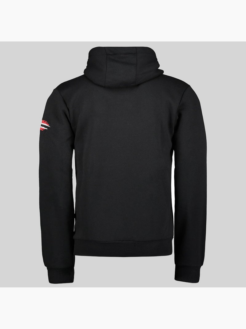Sweatshirt com capuz guitre – geographical norway Preto - Kiabi