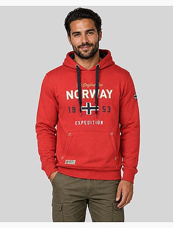 Sweatshirt com capuz guitre – geographical norway