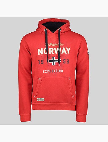 Sweatshirt com capuz guitre – geographical norway