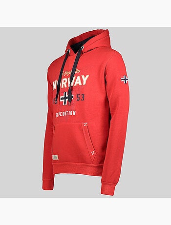 Sweatshirt com capuz guitre – geographical norway