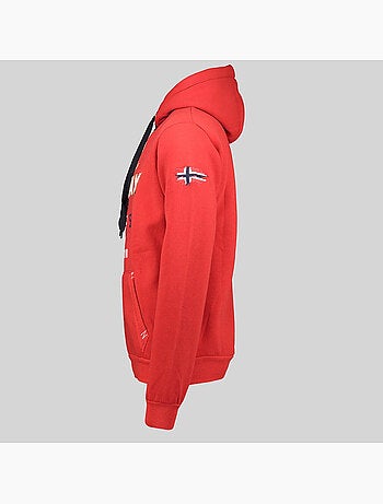 Sweatshirt com capuz guitre – geographical norway