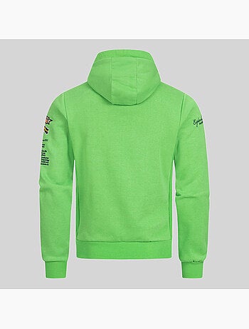 Sweatshirt com capuz gymclass fluo – geographical norway
