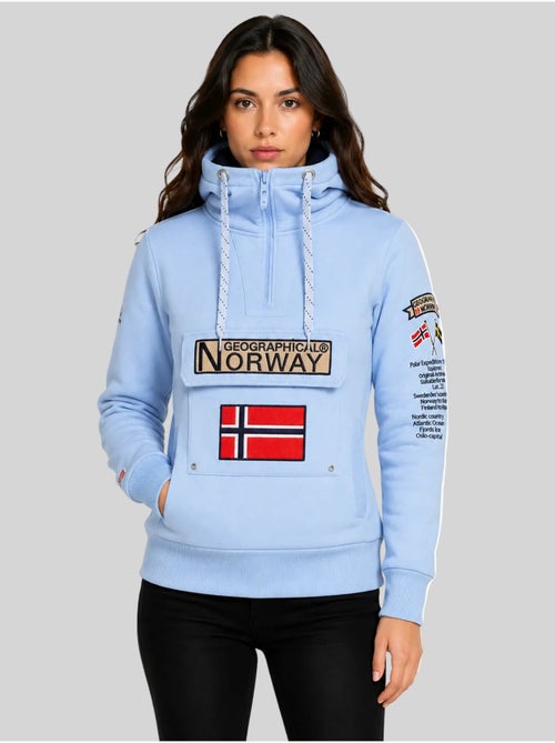 Sweatshirt com capuz gymclass – geographical norway - Kiabi Sweatshirt com capuz gymclass – geographical norway - Kiabi