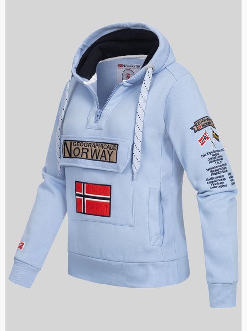 Sweatshirt com capuz gymclass – geographical norway - Kiabi Sweatshirt com capuz gymclass – geographical norway - Kiabi