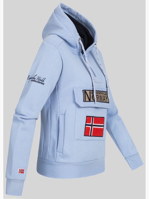 Sweatshirt com capuz gymclass – geographical norway - Kiabi Sweatshirt com capuz gymclass – geographical norway - Kiabi