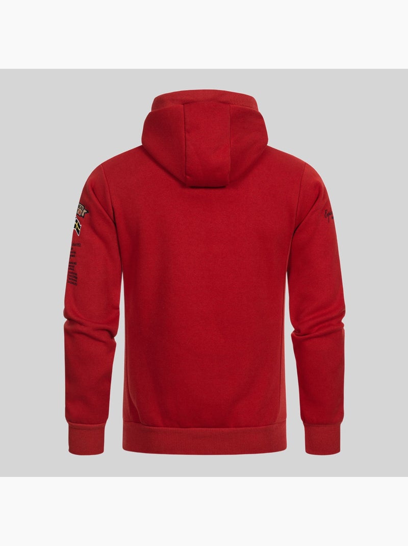 Sweatshirt com capuz gymclass – geographical norway Azul-céu - Kiabi