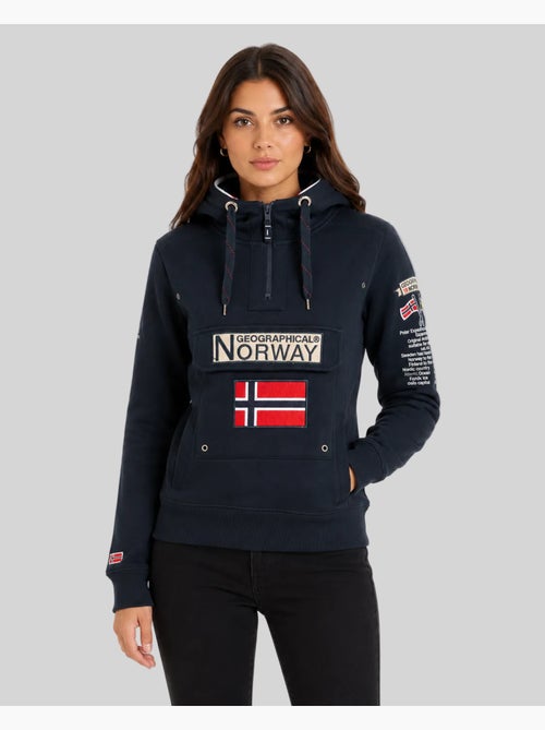 Sweatshirt com capuz gymclass – geographical norway - Kiabi Sweatshirt com capuz gymclass – geographical norway - Kiabi