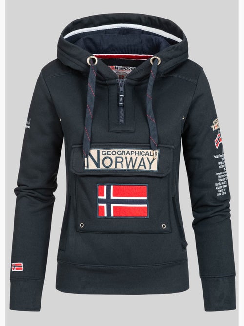 Sweatshirt com capuz gymclass – geographical norway - Kiabi Sweatshirt com capuz gymclass – geographical norway - Kiabi