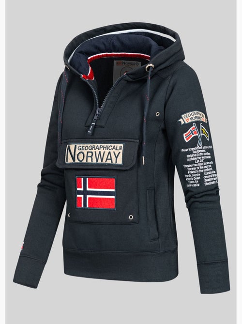Sweatshirt com capuz gymclass – geographical norway - Kiabi Sweatshirt com capuz gymclass – geographical norway - Kiabi