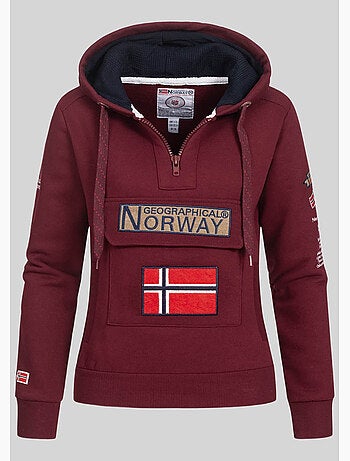Sweatshirt com capuz gymclass – geographical norway