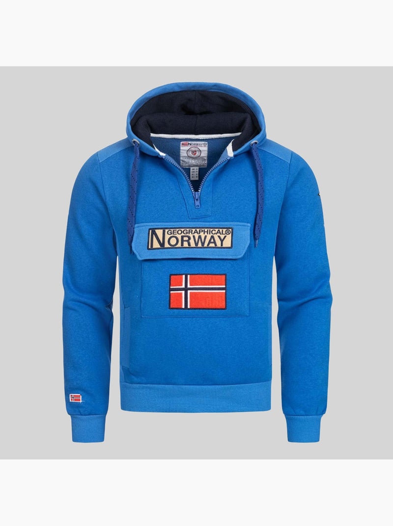 Sweatshirt com capuz gymclass – geographical norway Bordô - Kiabi