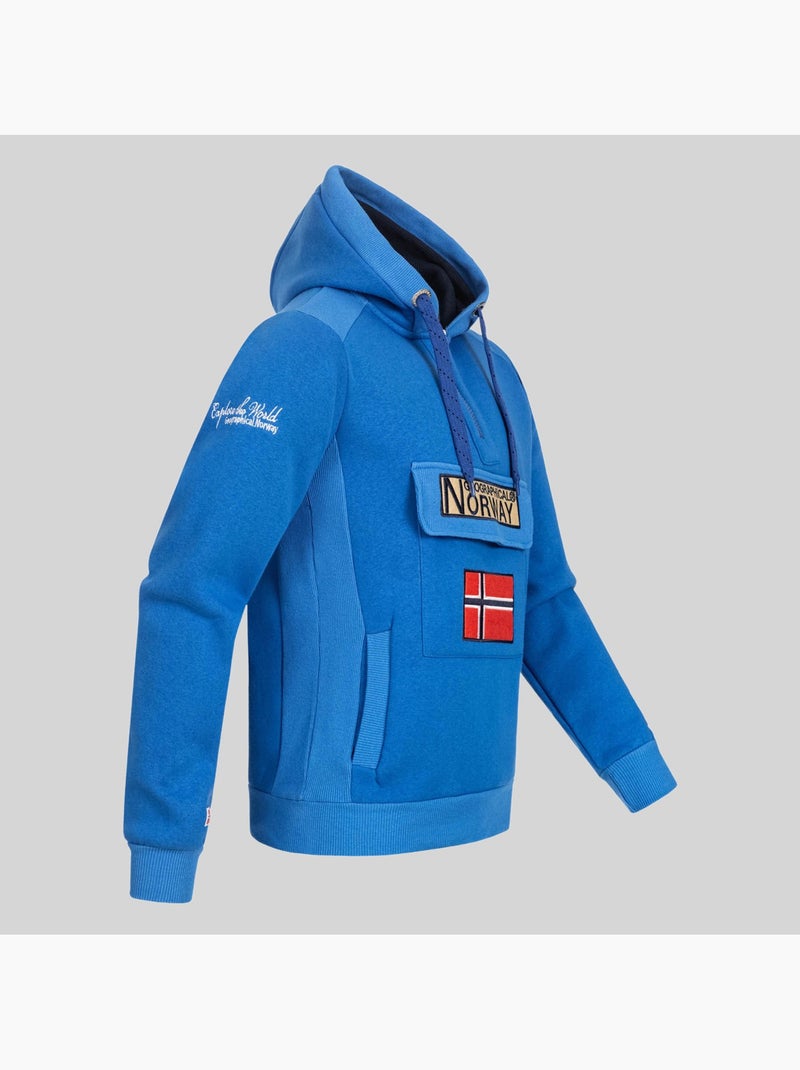 Sweatshirt com capuz gymclass – geographical norway Bordô - Kiabi