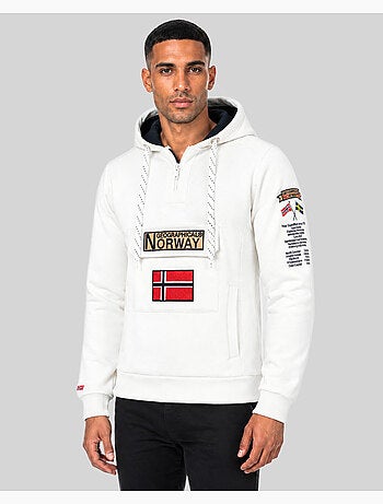 Sweatshirt com capuz gymclass – geographical norway