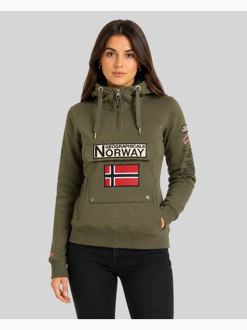 Sweatshirt com capuz gymclass – geographical norway - Kiabi Sweatshirt com capuz gymclass – geographical norway - Kiabi