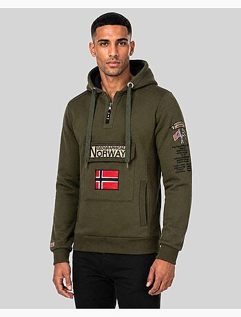 Sweatshirt com capuz gymclass – geographical norway