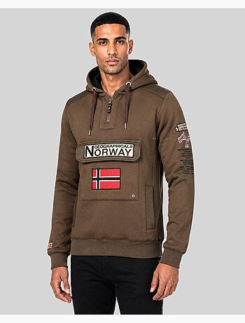 Sweatshirt com capuz gymclass – geographical norway