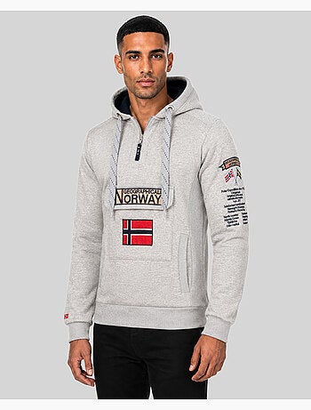 Sweatshirt com capuz gymclass – geographical norway