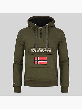 Sweatshirt com capuz gymclass – geographical norway