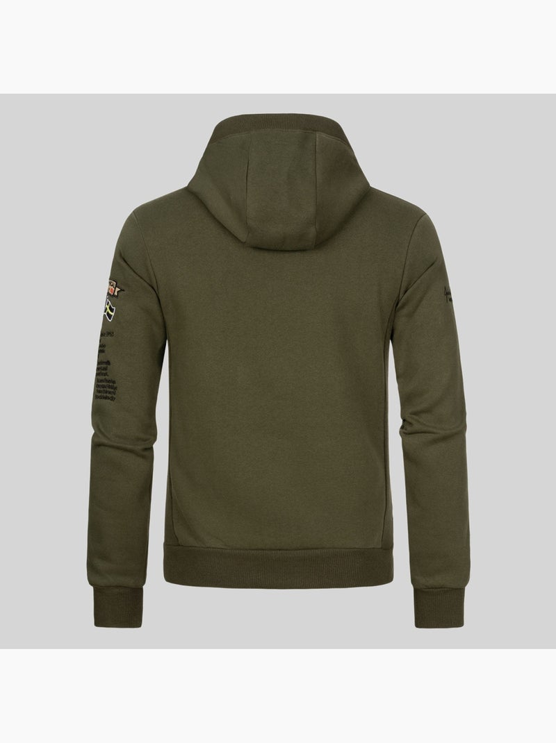 Sweatshirt com capuz gymclass – geographical norway Cinza claro - Kiabi