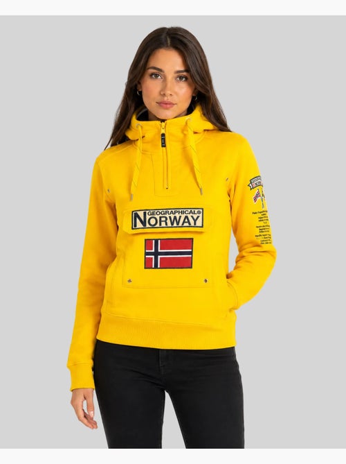 Sweatshirt com capuz gymclass – geographical norway - Kiabi Sweatshirt com capuz gymclass – geographical norway - Kiabi