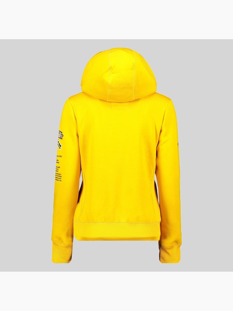 Sweatshirt com capuz gymclass – geographical norway Mostarda - Kiabi