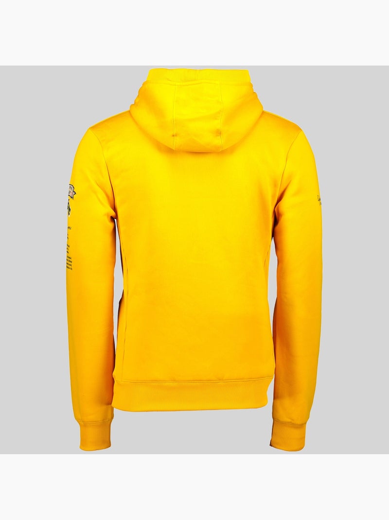 Sweatshirt com capuz gymclass – geographical norway Mostarda - Kiabi