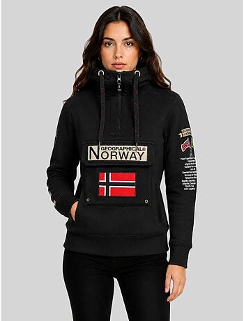 Sweatshirt com capuz gymclass – geographical norway