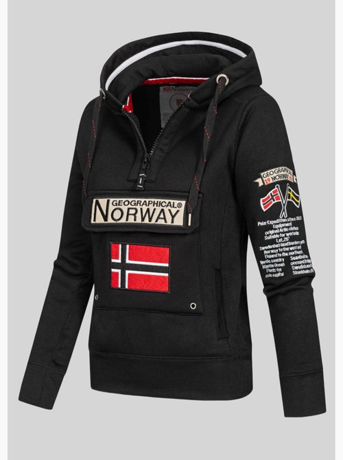 Sweatshirt com capuz gymclass – geographical norway - Kiabi Sweatshirt com capuz gymclass – geographical norway - Kiabi