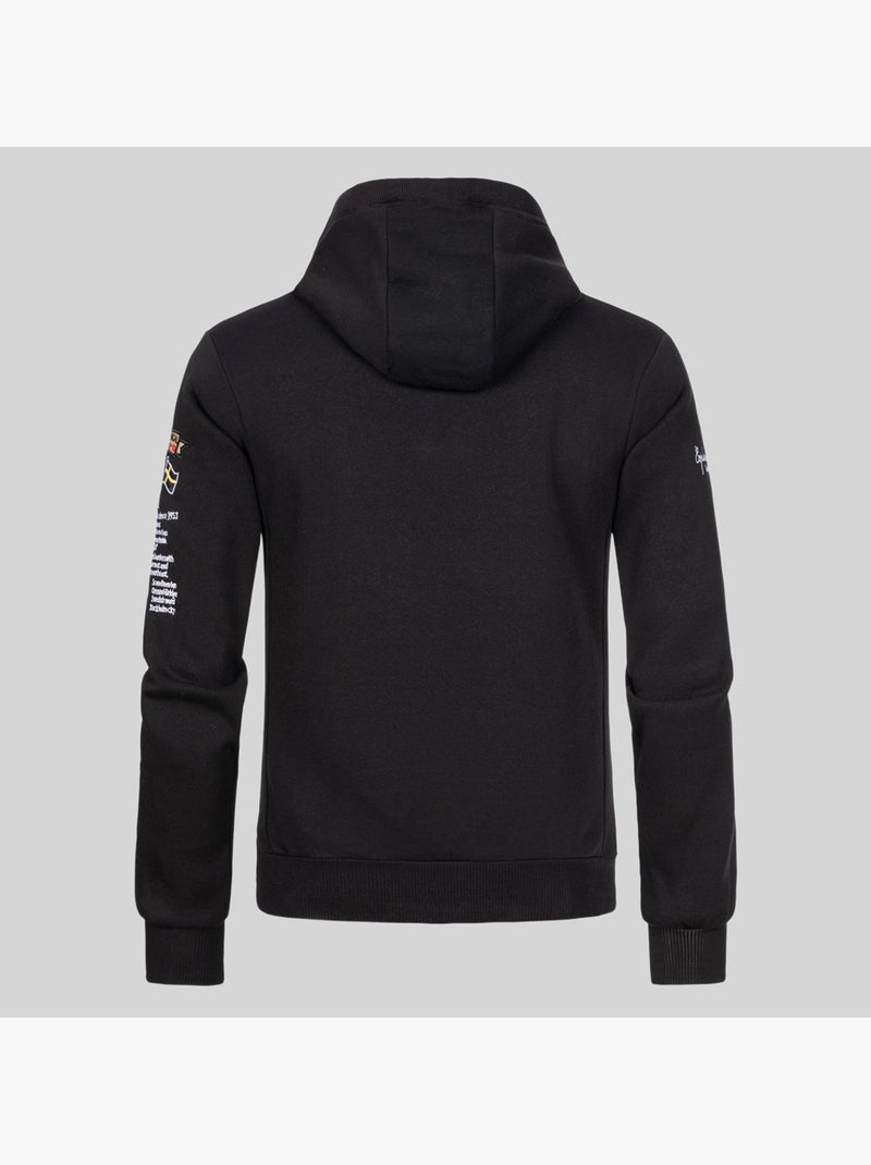Sweatshirt com capuz gymclass – geographical norway Preto - Kiabi