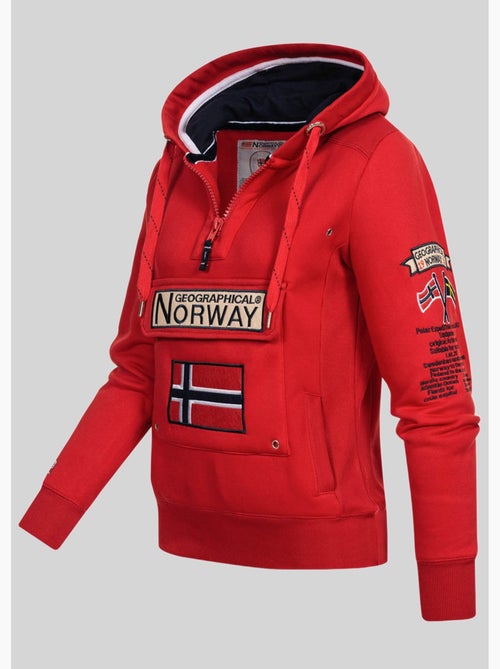 Sweatshirt com capuz gymclass – geographical norway - Kiabi Sweatshirt com capuz gymclass – geographical norway - Kiabi