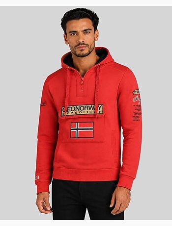 Sweatshirt com capuz gymclass – geographical norway