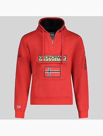 Sweatshirt com capuz gymclass – geographical norway