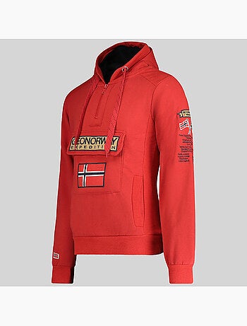 Sweatshirt com capuz gymclass – geographical norway