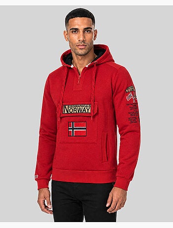 Sweatshirt com capuz gymclass – geographical norway