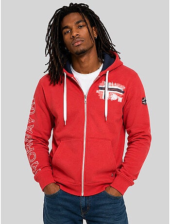 Sweatshirt com capuz gysuis – geographical norway