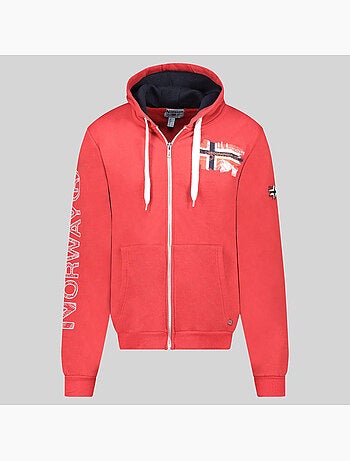 Sweatshirt com capuz gysuis – geographical norway