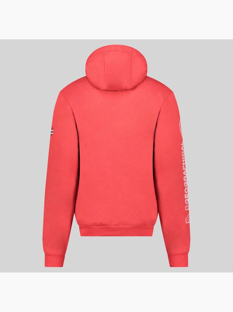 Sweatshirt com capuz gysuis – geographical norway Vermelho - Kiabi