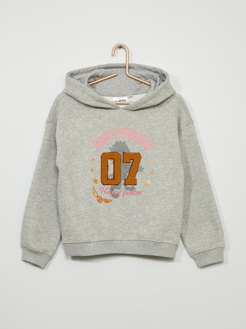 Sweatshirt com capuz 'Harry Potter' CINZA - Kiabi